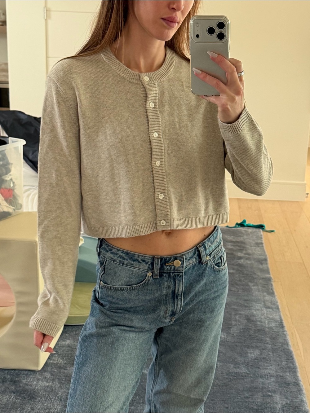 Aritzia Cropped Cardigan